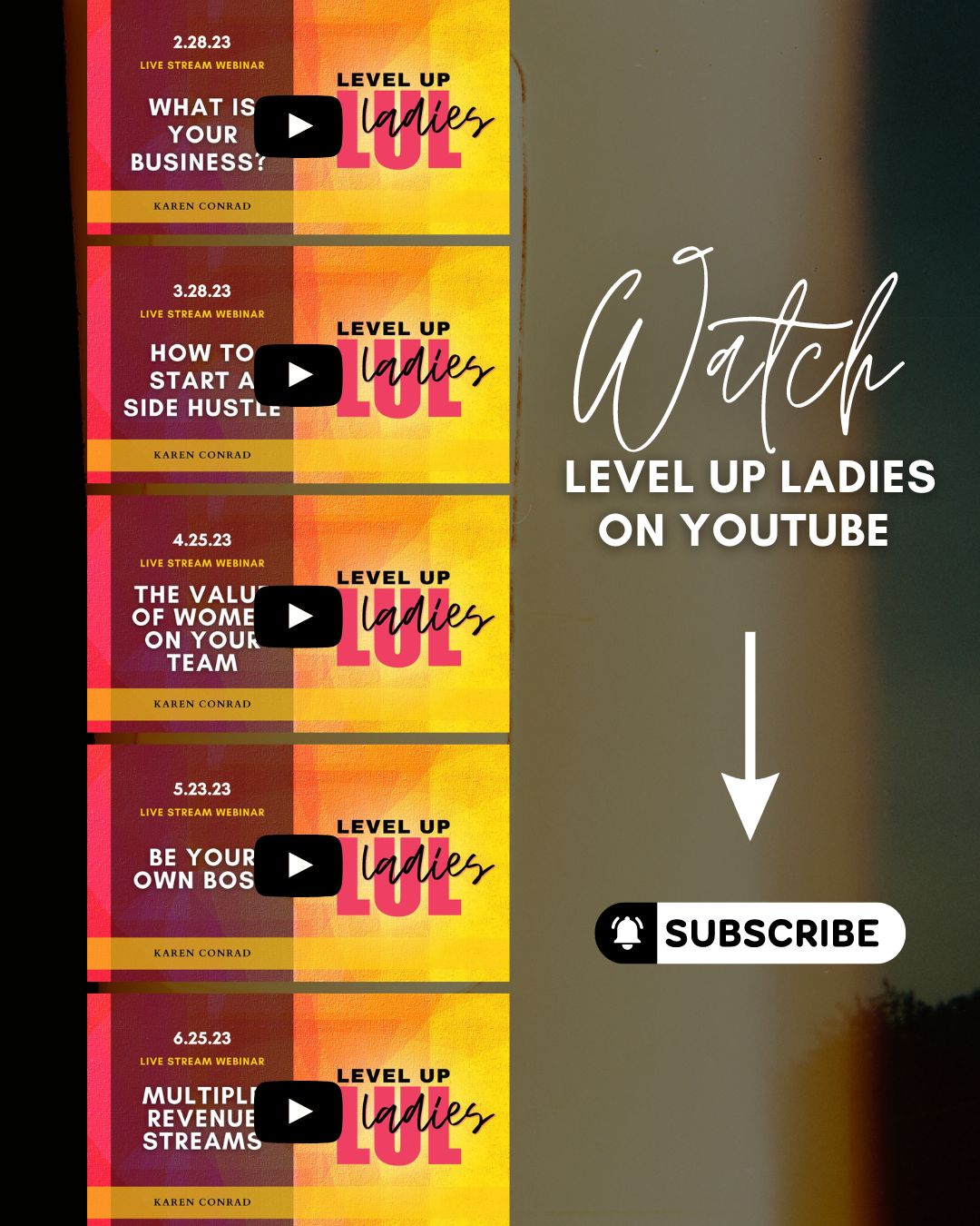 Level Up Ladies, High Level Leadership, Business Training, Entrepreneurship, Life Purpose, Level the Playing Field, Biblical Principles, Women in business, Entrepreneurs, Level up, How to start a business, Women, Business, Side Hustle, Multiple Revenue Streams, Thrive, Growth and Income