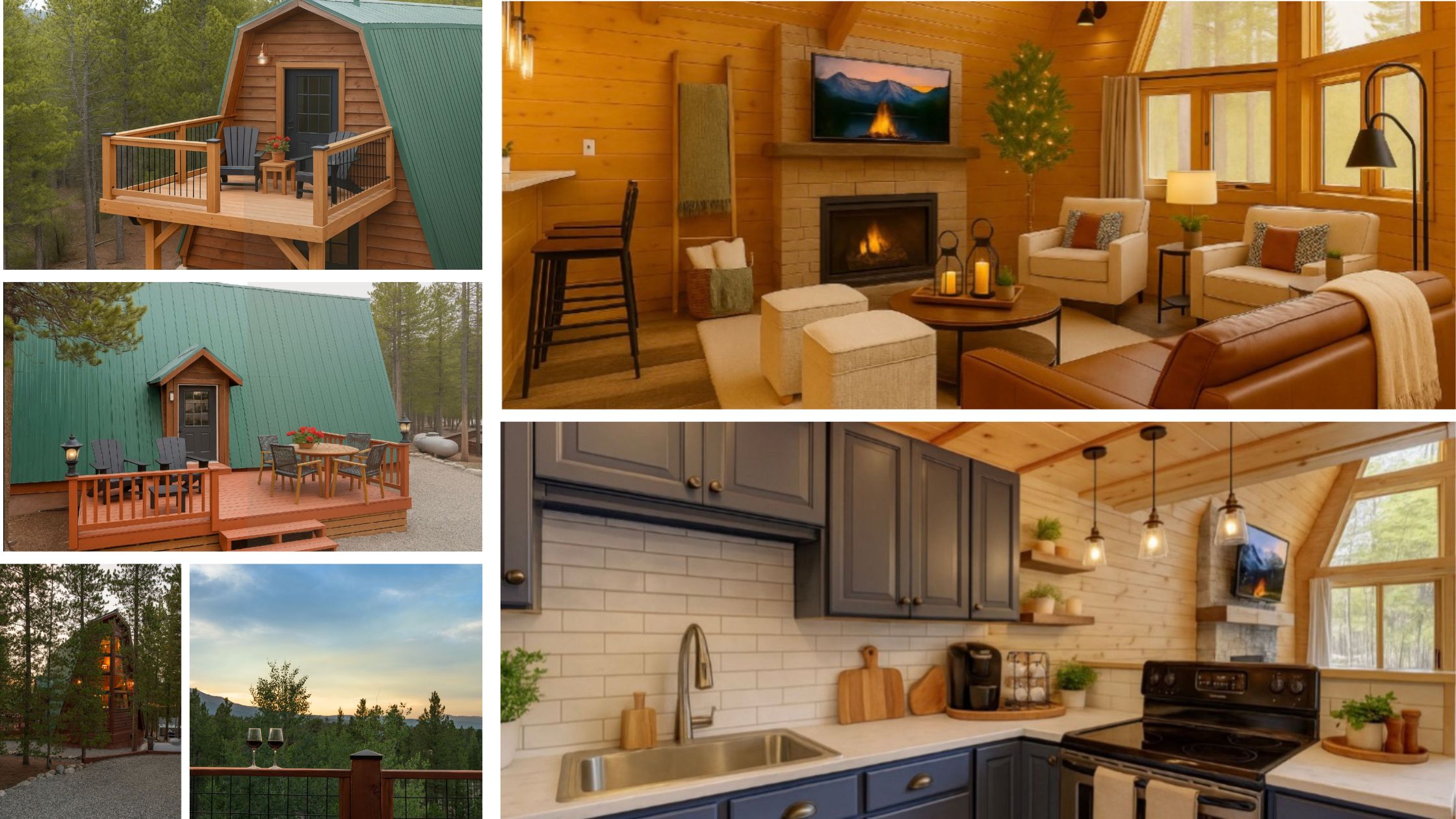 remote staging, vacation rental design, mountain cabin decor, turnkey staging service, Airbnb staging tips, rental property setup, interior design from a distance, staging services, guest experience decor, 5-star Airbnb tips