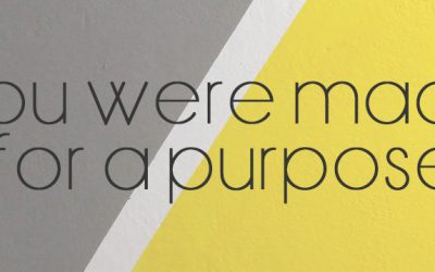 You were Made for a Purpose